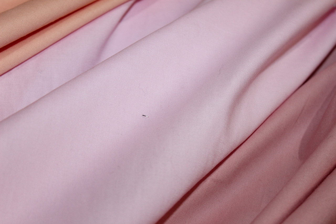 Тканина коттон стрейч сорочка рожевий світлий.