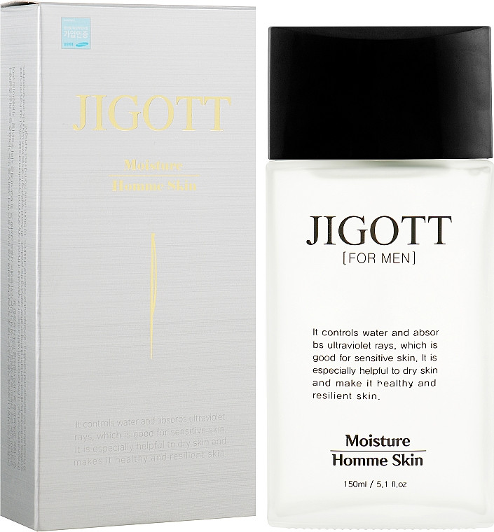 Тонер для обличчя чоловічий Jigott Moisture Homme Skin 150 мл, фото 1