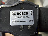 Катушка зажигания Bosch 0986221024, 0 986 221 024 Audi A4/A6 1.8T/2.0E, SKODA, SEAT, VW Golf 4/B-5 1.8T/2.0E, фото 3