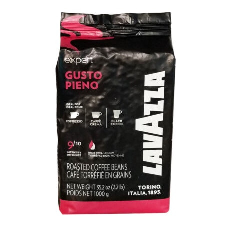 Зернова кава Lavazza gusto pieno expert 1кг, фото 1