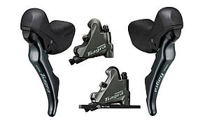 Дуали 2*10 SHIMANO TIAGRA ST-4720 Dual Control з гідравл. торм. у зборі 1400/800