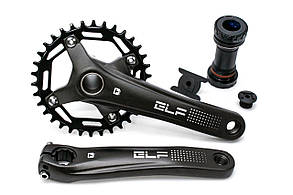 Шатун алюм. L175 мм 34T T-Self A26Z-SS300 у комплекті з кареткою, з інтегром