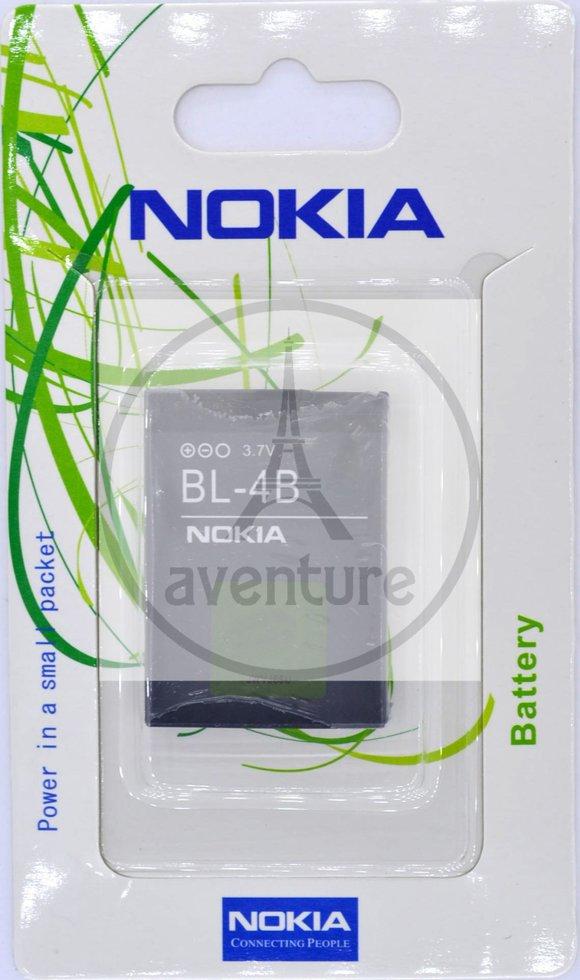 Акумулятор оригінал Nokia BL-4B 2630/ 2660/ 2760/ 6111/ 7370/ 7373/ 7500 Prism/ N76