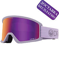 Стильні гірськолижні окуляри для сноуборда Dragon DX3 OTG ultraviolet лижна маска на окуляри Lumalens Purple