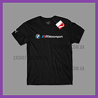 Футболка Puma 'BMW M Motorsport Logo' з биркою | Пума | Чорна