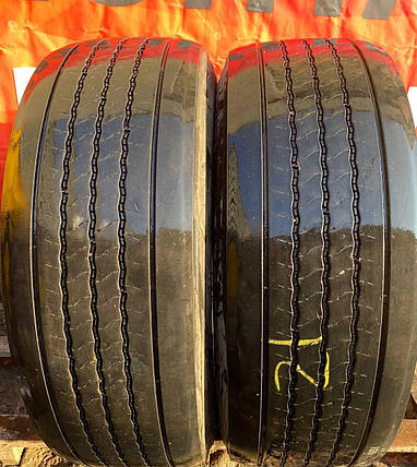 Вантажні шини б/у 385/65/22.5 BRIDGESTONE кермові, фото 1