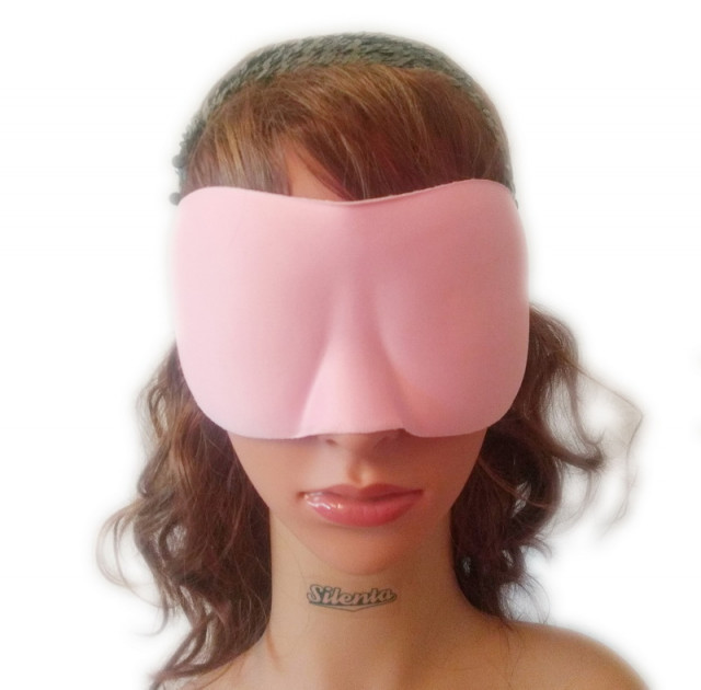 Маска для сну Silenta 3D Light Pink