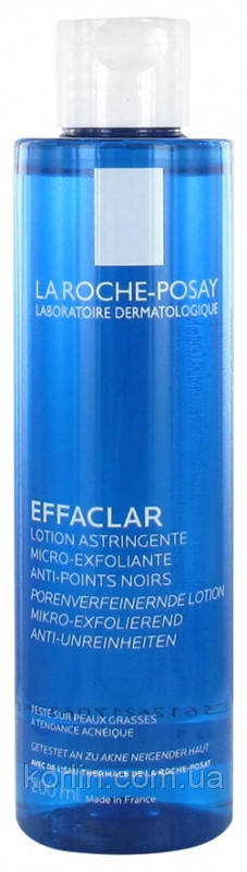 La Roche-Posay Effaclar Lotion Лосьйон Для Очищення і Звуження Пор Ля Рош Позі Эфаклар Лосьйон