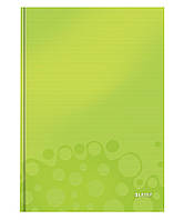 Зошит А4 Leitz WOW, 80 аркушів у клітинку, глянсовий 46261001 А4, зелений