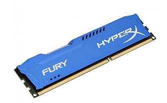 Оперативна пам'ять HyperX DDR3-1600 4096MB PC3-12800 FURY Blue (HX316C10F/4)