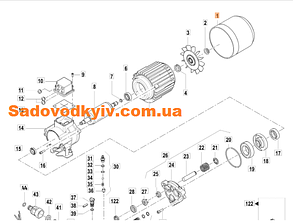 Корпус мотора для мийки високого тиску Oleo-Mac PW 175 C (CH04660029)