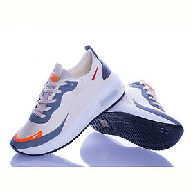 Модні кросівки жіночі Violeta бежеві 36р.