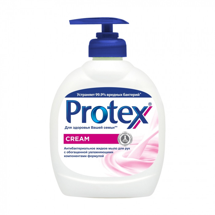 Жидкое мыло Антибактериальное Protex Cream Antibacterial Liquid Hand Wash, 300 мл - фото 1 - id-p1365156038