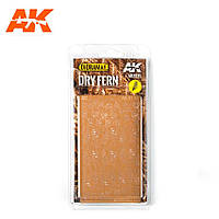 Рослинність для діорам листя папороті сухі в масштабі 1/32-1/35. AK-INTERACTIVE AK8135