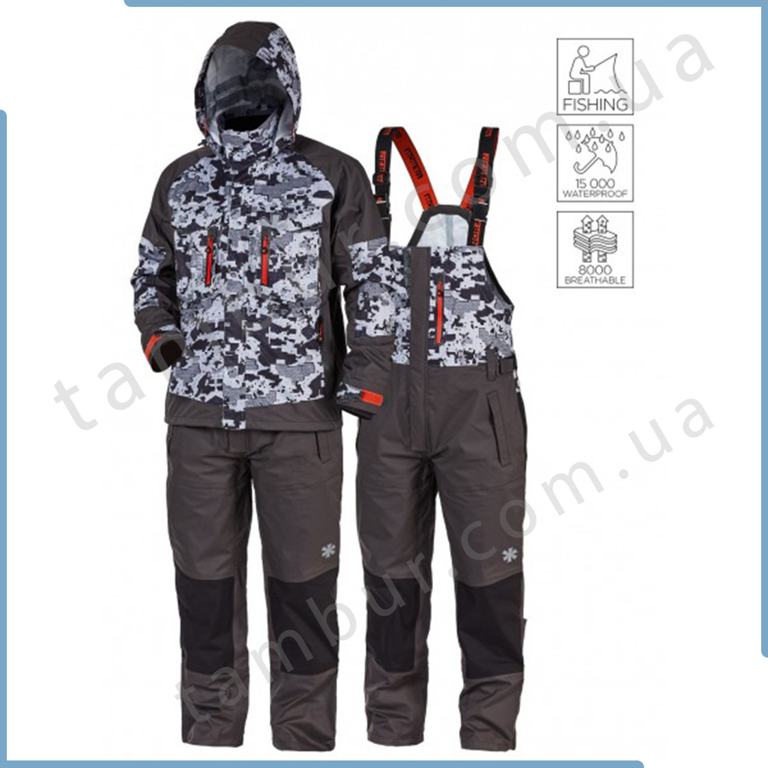 Демісезонний костюм Norfin Pro Dry 3 Camo