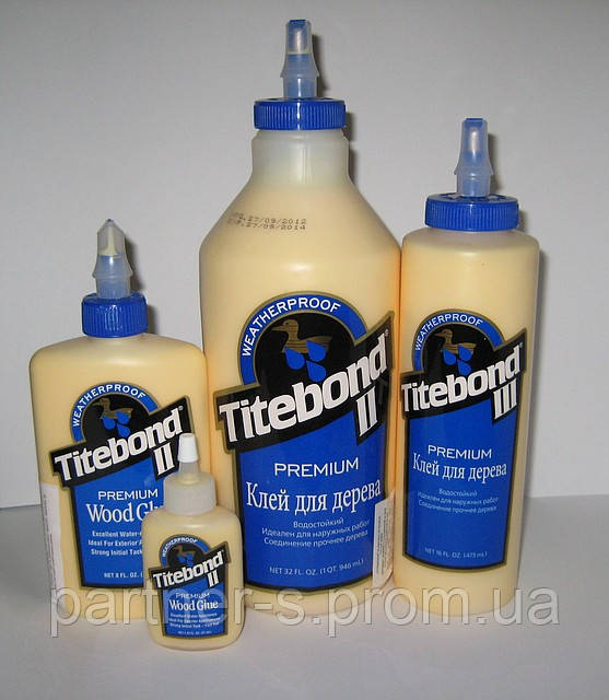 Клей столярный для дерева D3 Titebond II Premium (США) (1 кг) - фото 8 - id-p5716208