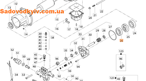 Підшипник для мийки високого тиску Oleo-Mac PW 190 C (CH04360032)