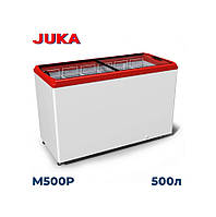 Морозильный ларь JUKA M500P -25C 500л прямое стекло