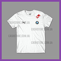 Футболка Puma 'BMW Motorsport MMS Logo' с биркой | Пума | Белая