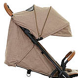 Прогулянкова коляска Mioobaby Rocco beige дитяча складана коляска-книжка, фото 8