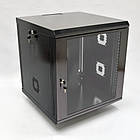 Шкаф 12U, 600х600х640 мм (Ш * Г * В), акриловое стекло, Черный