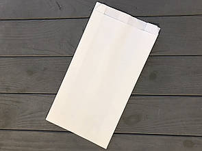 Пакет саше білий 270х140х50 мм. 40гр/м2 (мінімальна жиростійкість) 139Ф