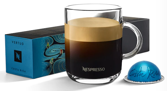 Nespresso Vertuo Costa Rica (10 капсул) - 150 мл