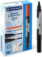 Маркер перманентний Чорний 2.5 мм. круглий арт 8566 Centropen