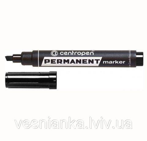 Маркер перманентний Чорний 1-5 мм. скошений арт. 8576 Centropen