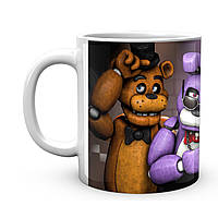 Кружка Five Nights At Freddys Пять ночей с Фредди Аниматроники в костюмах FN.02.390