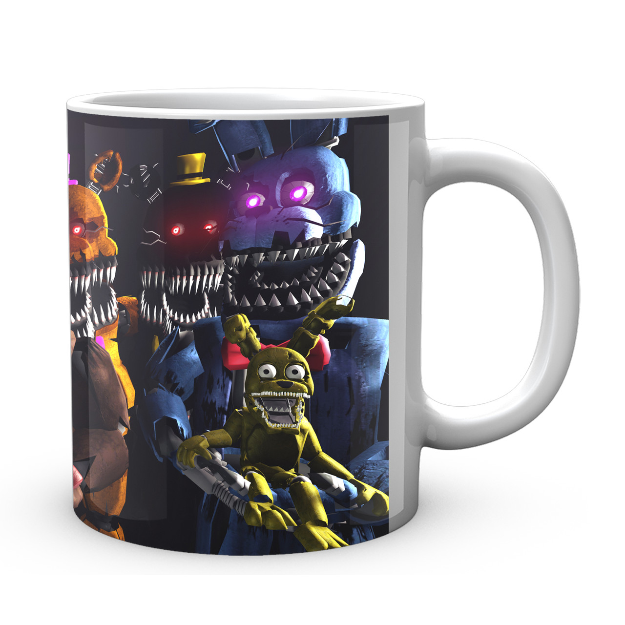 Кружка Five Nights At Freddys П'ять ночей з Фредді Nightmare Animatronics FN.02.396