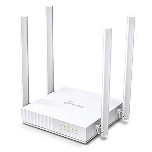 Wi-Fi роутер (маршрутизатор) AC750 TP-Link Archer C24 ver.1.0 4*RJ-45 4 ант. білий #