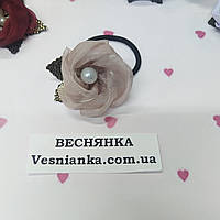Резинка для волосся ручної роботи. Квіточка, 1 шт