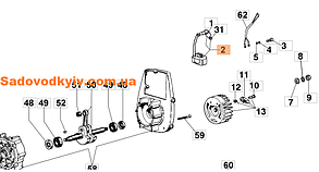 Модуль запалювання для мотопомпи Oleo-Mac SA 30 TLA (301000379R)