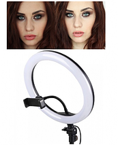 Кільцева світлодіодна led-лампа Ring Fill Light ZD666, Селфі-кільце для візажиста, підсвітка для селфі 26 см, фото 2