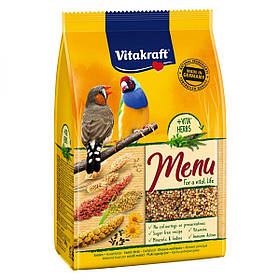 Vitakraft Premium Menu Exotic корм для дрібних екзотичних птахів, 500 г