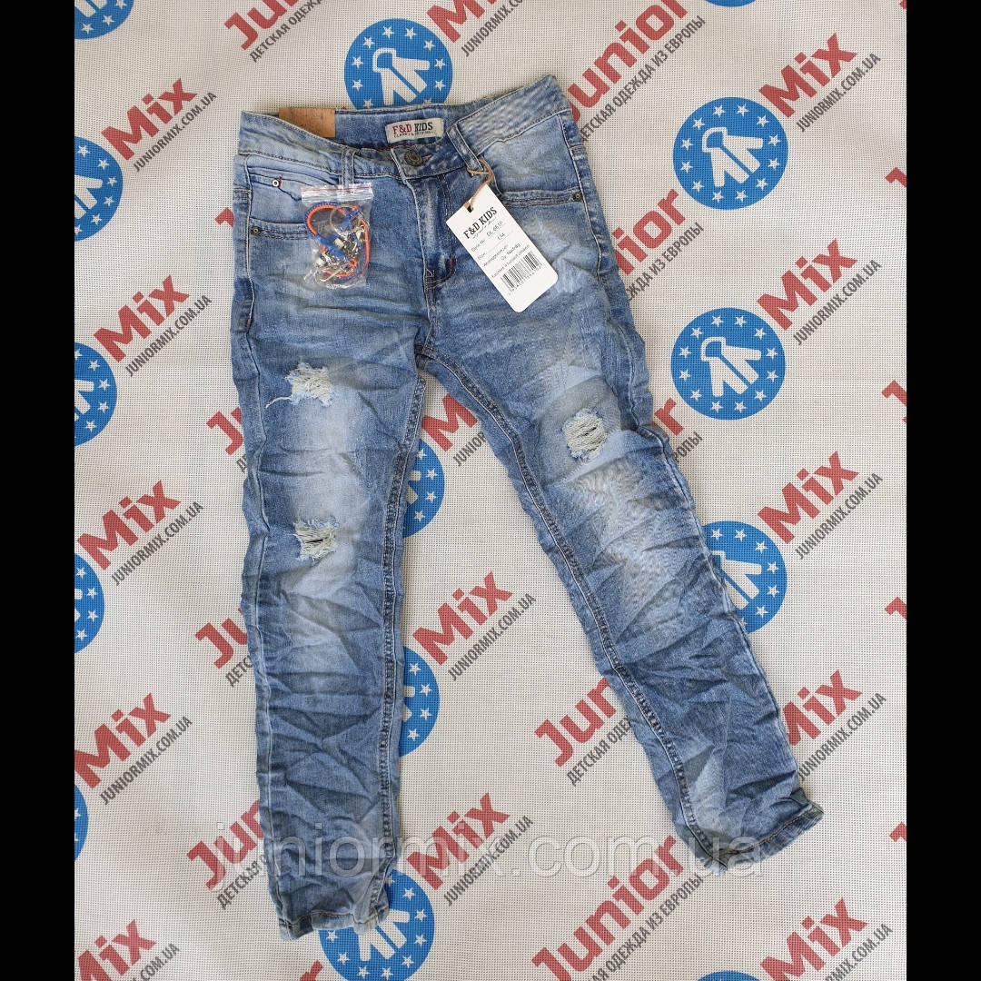Підліткові модні джинси на хлопчика F&D