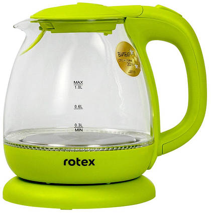 Електрочайник ROTEX RKT80 - GP (1100 Вт), фото 2