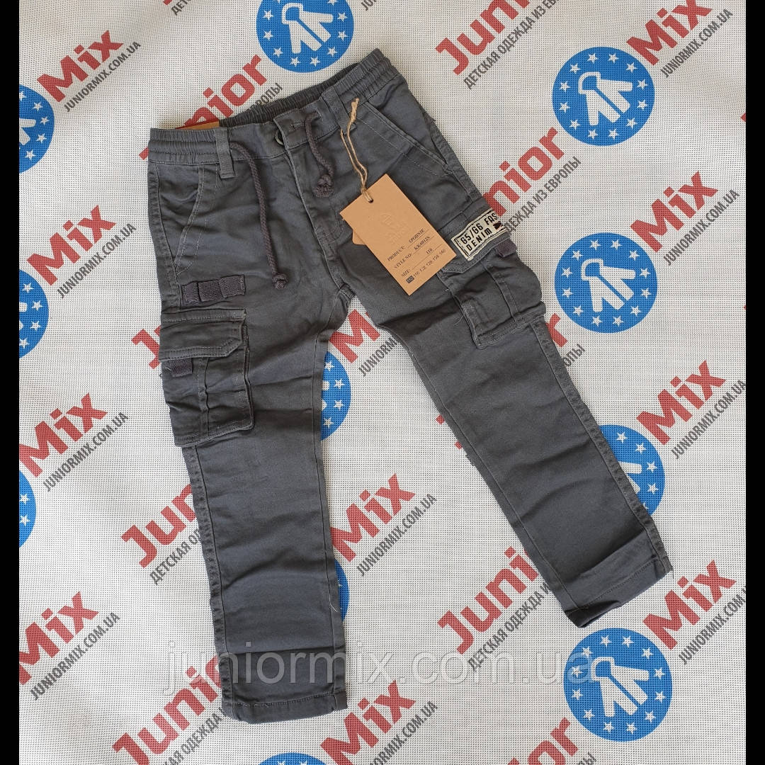 Дитячі котонові штани для хлопчиків гуртом H&H 110--140 см