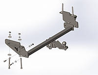 Фаркоп на SsangYong Actyon 2006-2011