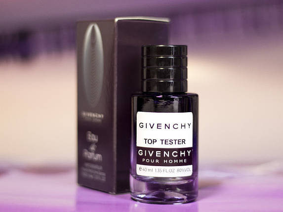 Givenchy Pour Homme тестер 40 мл(Чоловіча парфумована вода Пур Хом від ЖИВАНШИ), фото 1