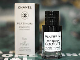 Chanel Egoiste Platinum tester 40 ml(Чоловіча парфумована вода Егоїст Платинум від ШАНЕЛЬ)