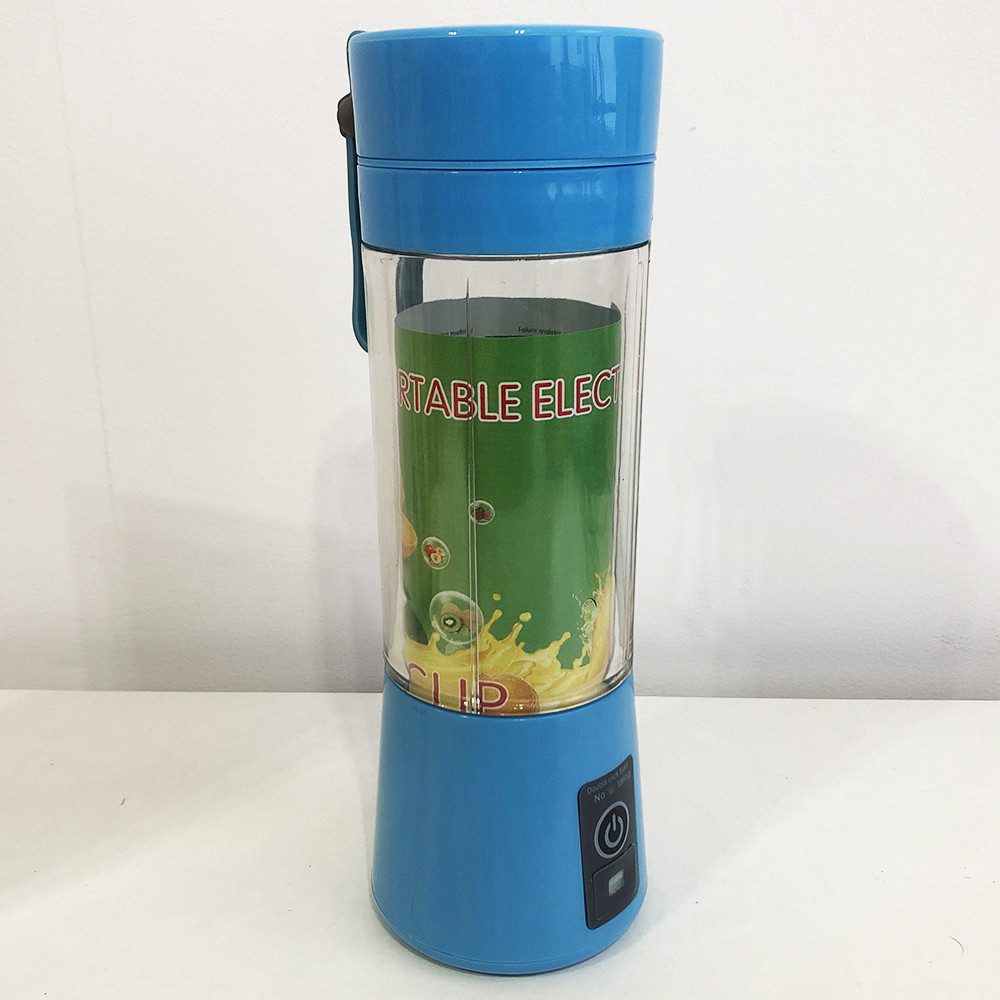 Блендер Smart Juice Cup Fruits USB. Колір синій, фото 1