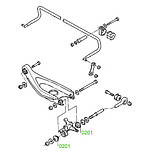 02-01 Сайлентблок переднього важеля Ford Escort CA), DA; 81АВ5К897ВВ; 1652910, фото 3