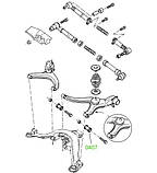 04-07 Сайлентблок заднього важеля Opel Omega-A, Omega-B, Senator-B, Vectra-A; 90223456; 423313, фото 3