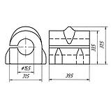 05-14 Втулка переднього стабілізатора (ф18) Opel Vectra-B, Astra-G+Zafira, Corsa-C; 90468567; 350130, фото 2