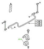 05-18 Втулка переднього стабілізатора (ф 24) Opel Vectra-З, Signum; 24460832; 350148, фото 3