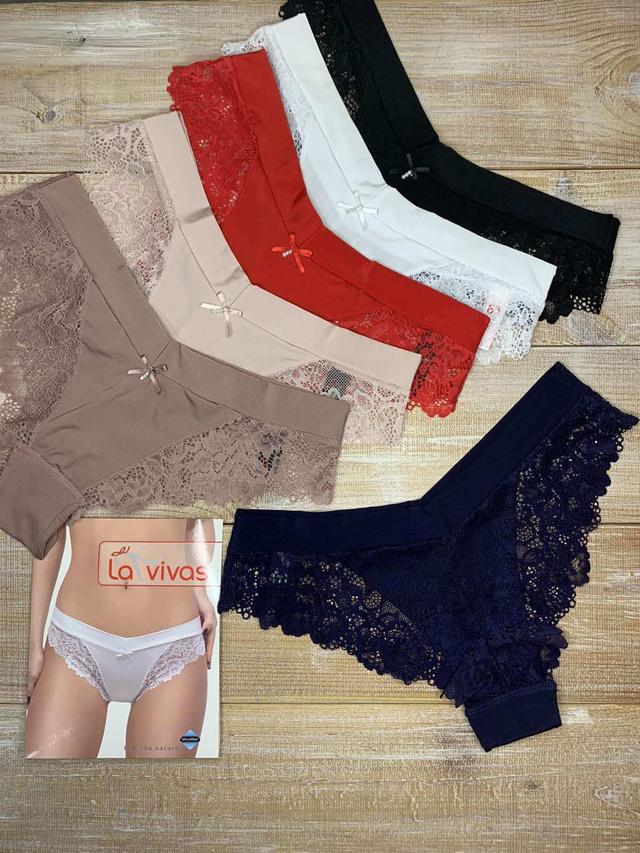 Трусики жіночі мереживні La Vivas 20288 з широкою гумкою