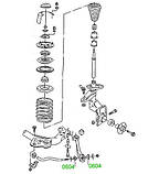 06-04 Сайлентблок переднього важеля зовнішній Audi 100/Avant, A6/S6/Avant quattro, S6; 4А0407181А, фото 3
