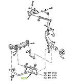 08-39 Втулка стойки стабилизатора нижняя Audi, Volkswagen, Skoda; 4D0411317K; 8D0411318D, фото 4